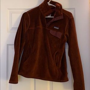 Women’s Patagonia Ree-tool snap fleece pullover